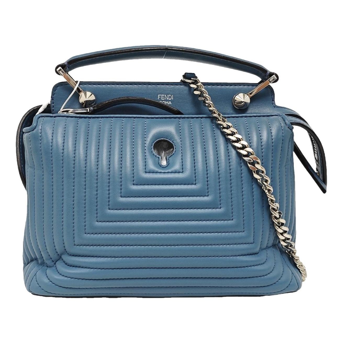 Dot Com leather crossbody bag