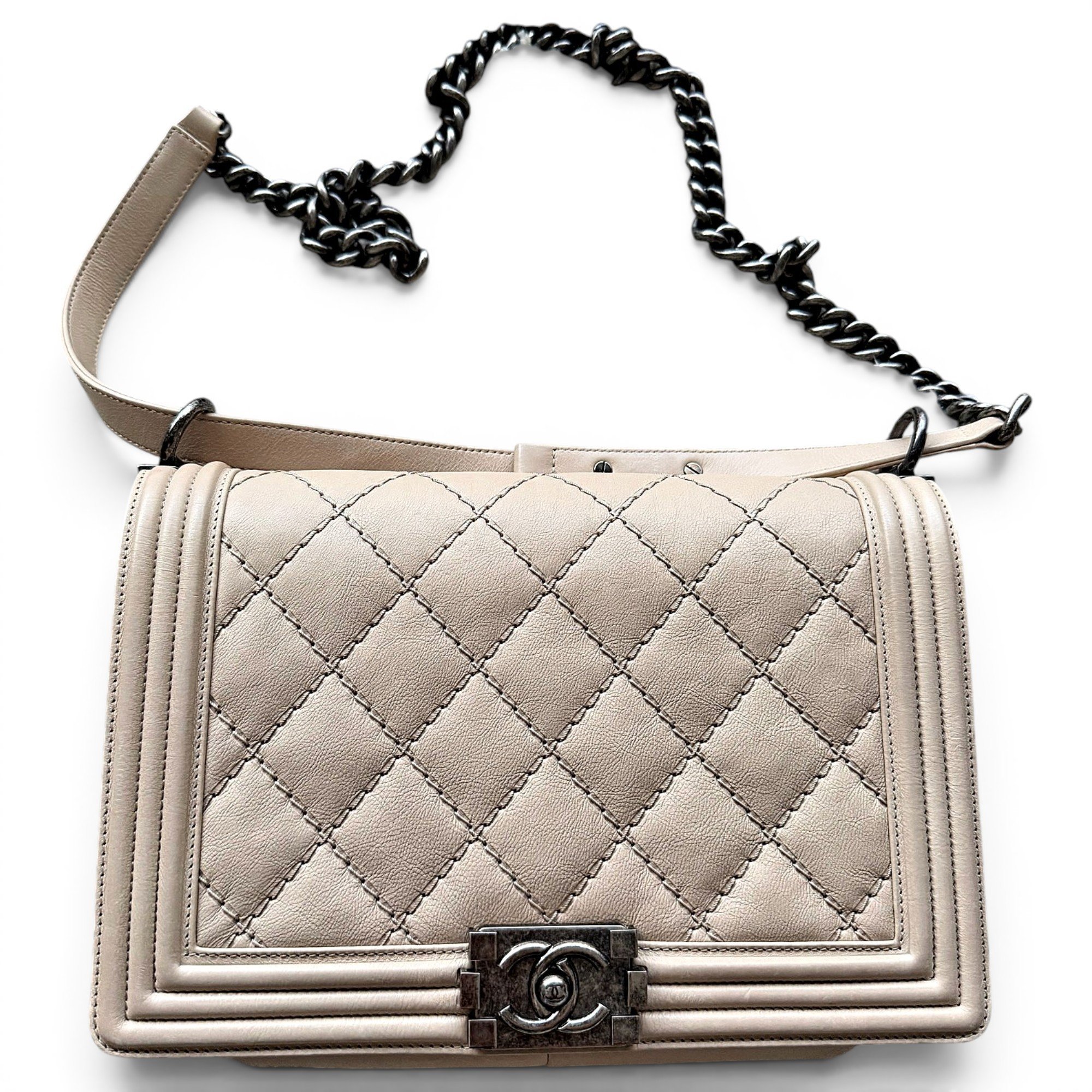 Boy leather handbag