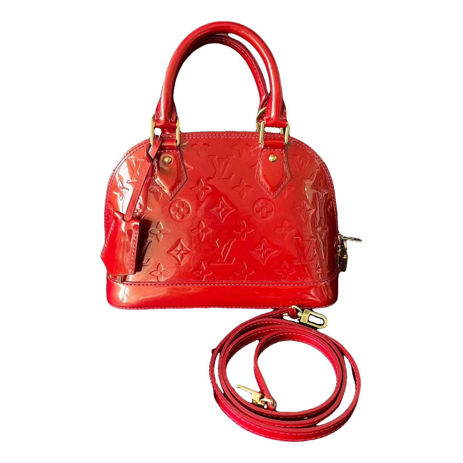Alma BB patent leather handbag