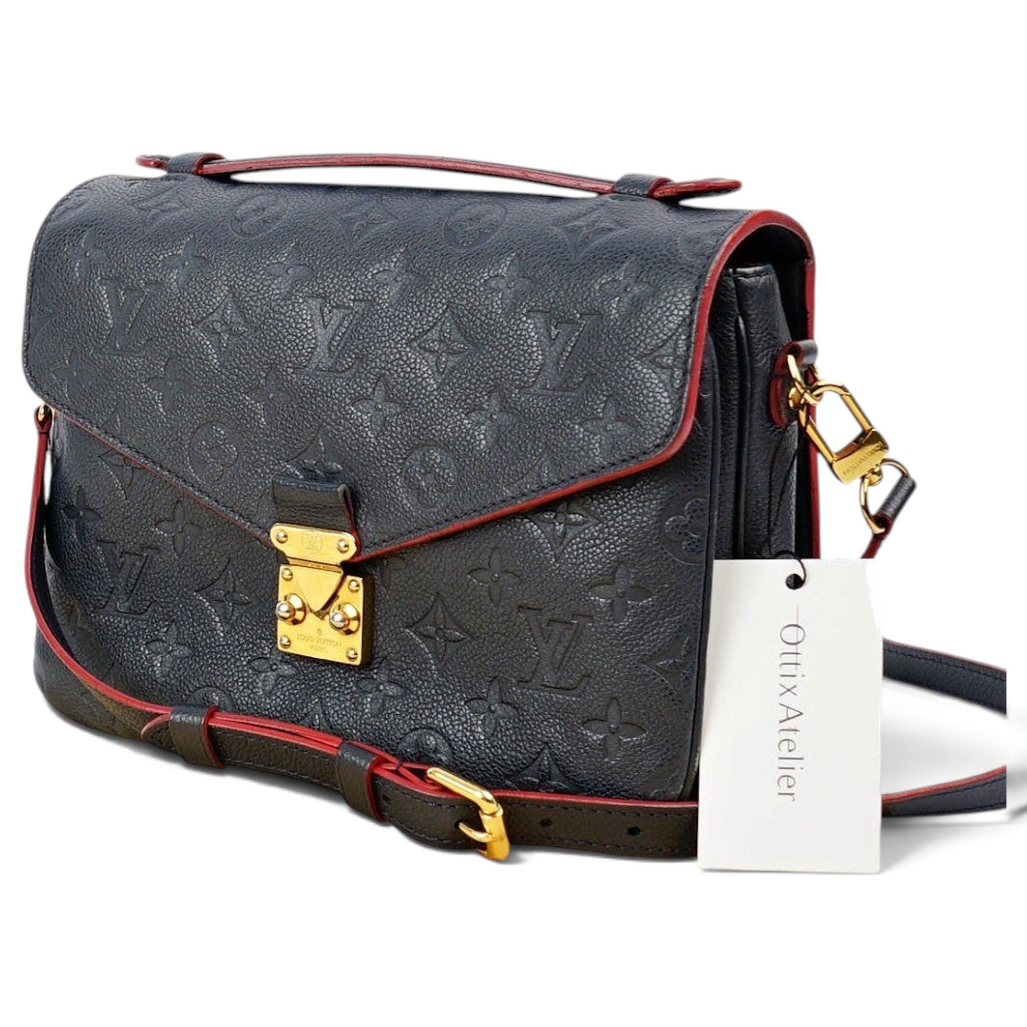 Metis leather crossbody bag