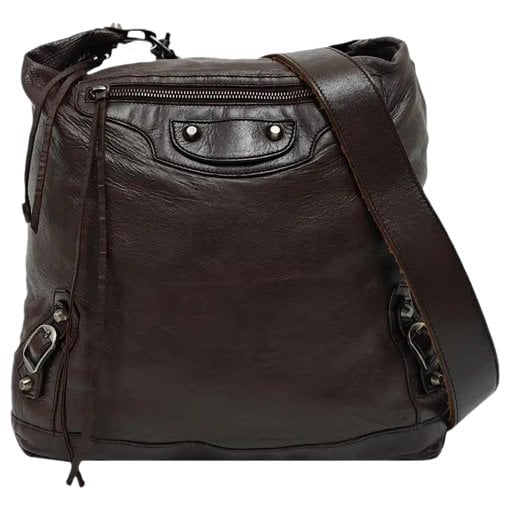 Leather crossbody bag