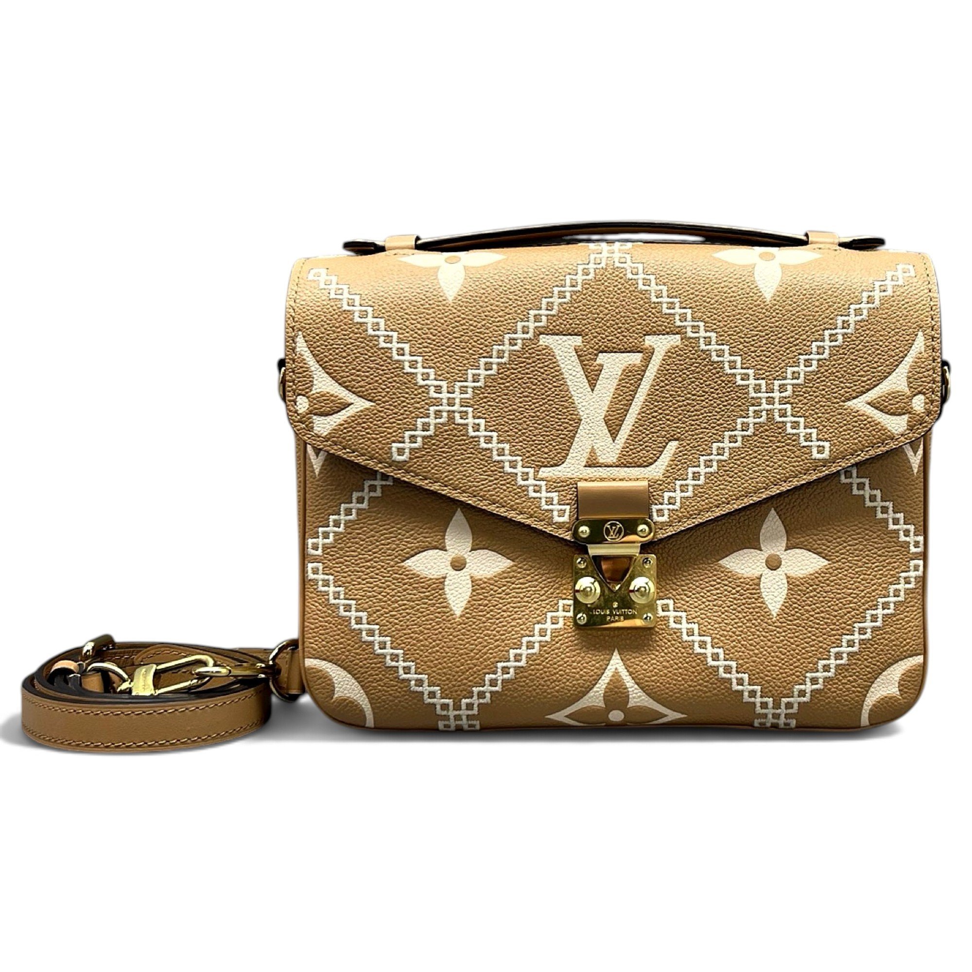 Metis leather crossbody bag