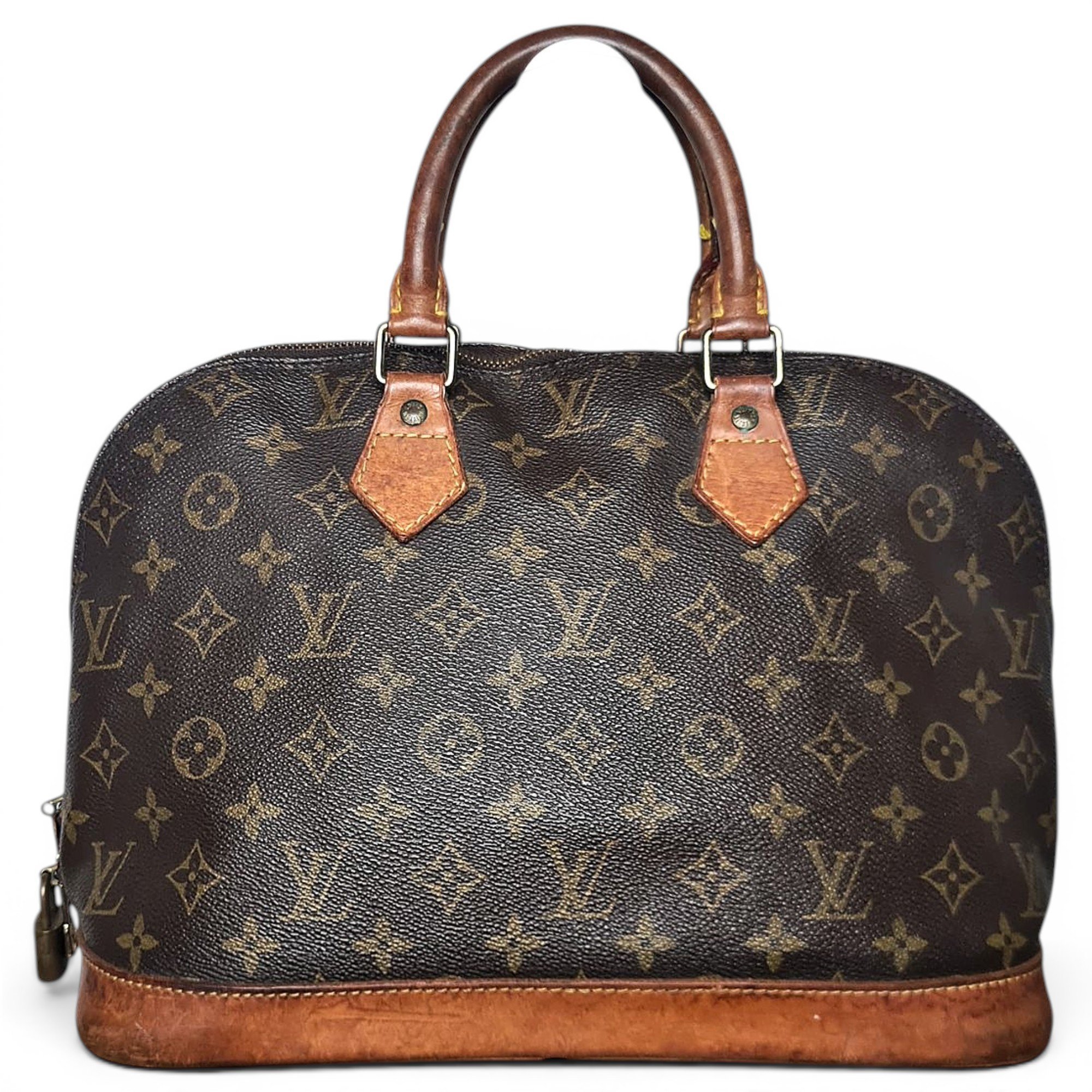 Alma leather handbag