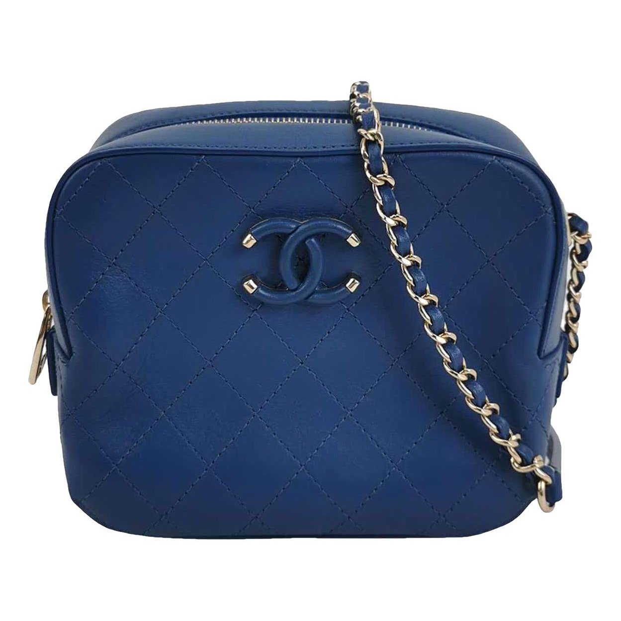 Vanity leather handbag