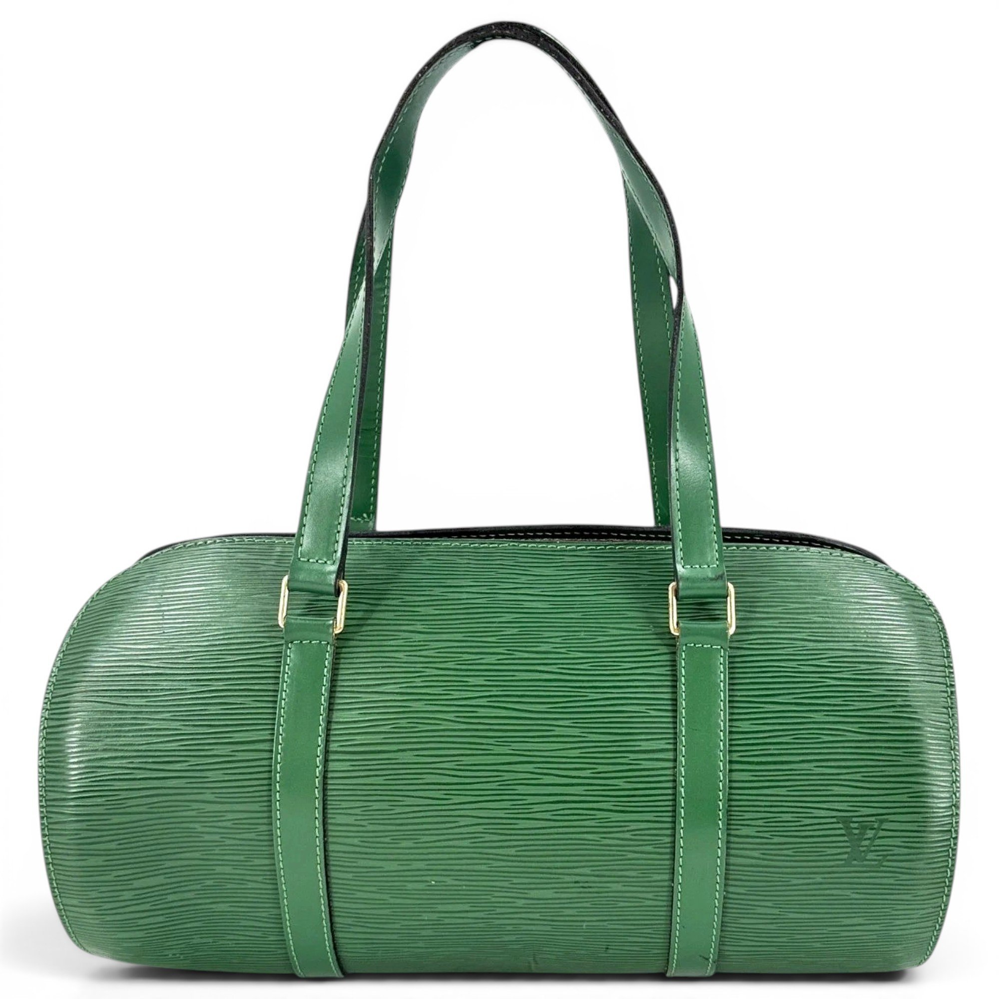 Soufflot Vintage leather handbag