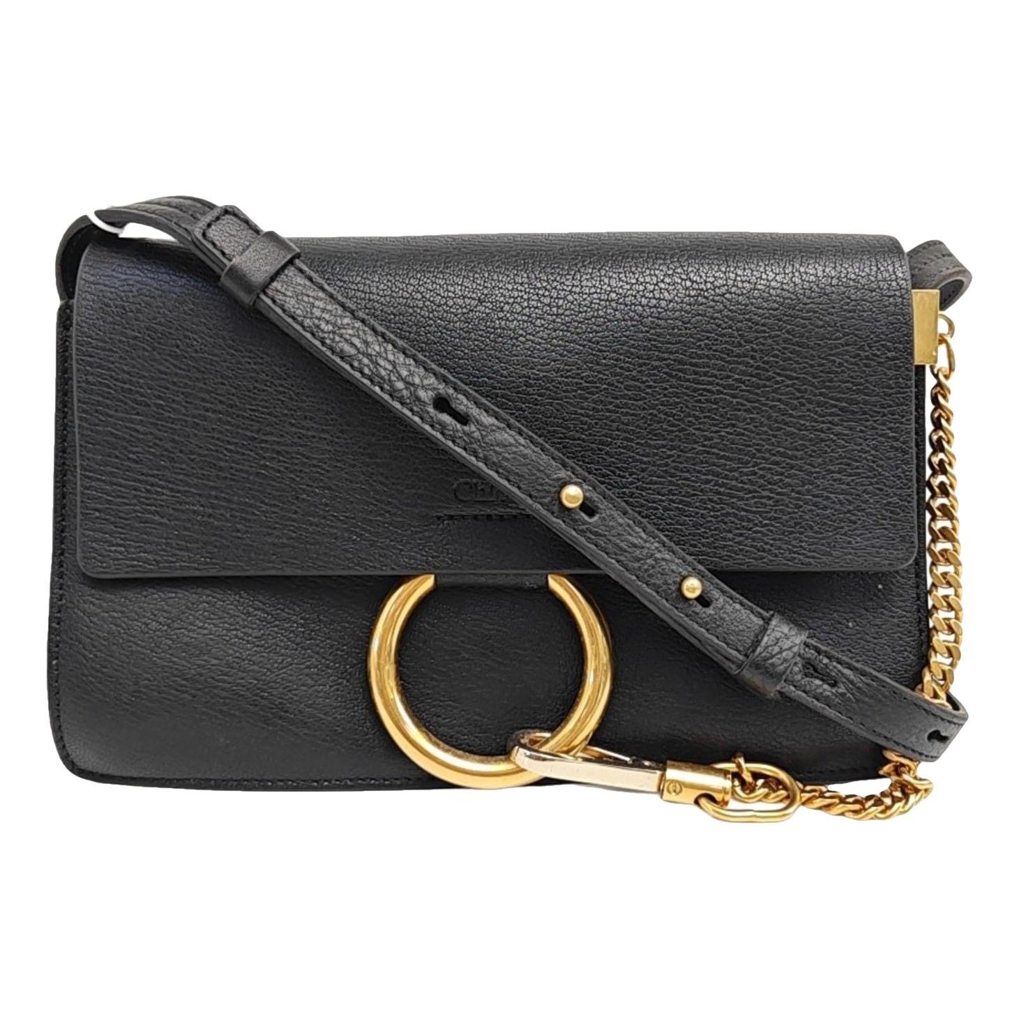 Faye leather handbag