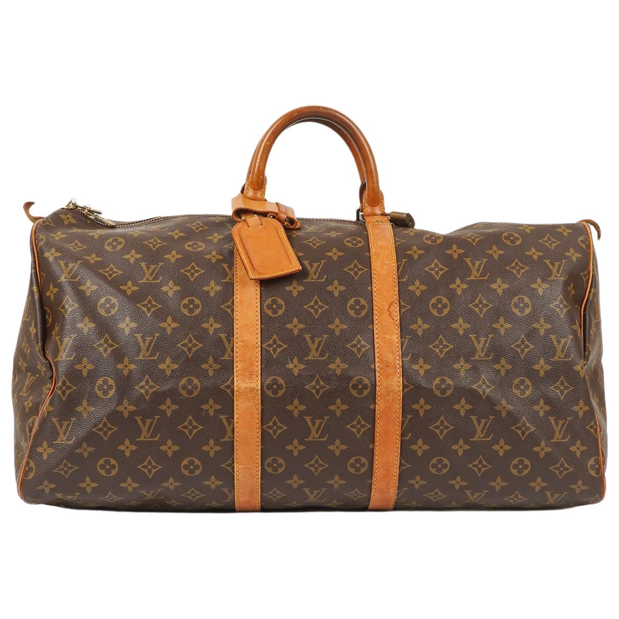 Louis Vuitton Keepall cloth travel bag