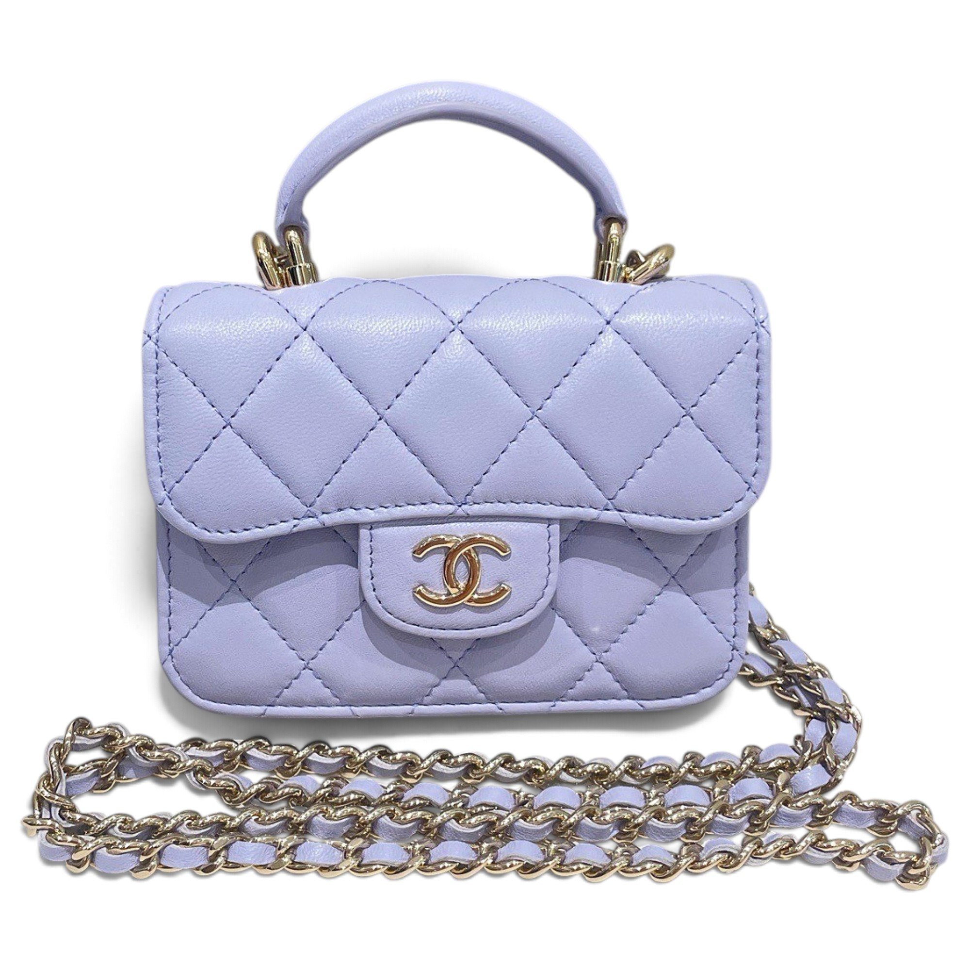 Leather mini bag
