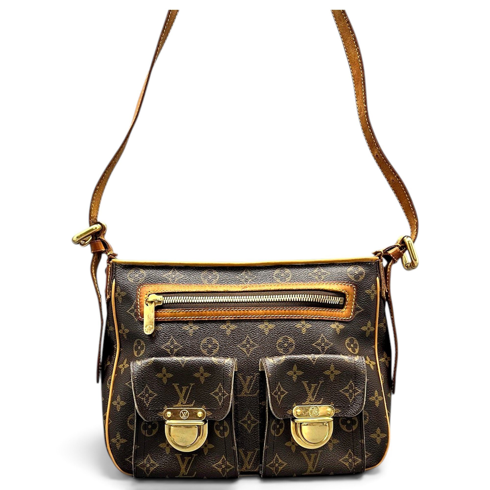 Leather crossbody bag