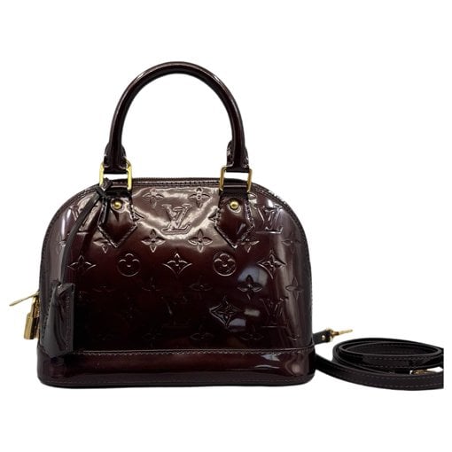 Alma BB patent leather handbag