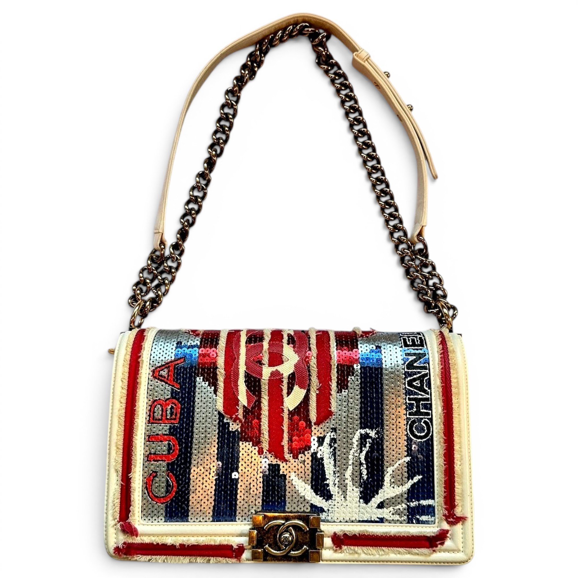 Boy leather handbag