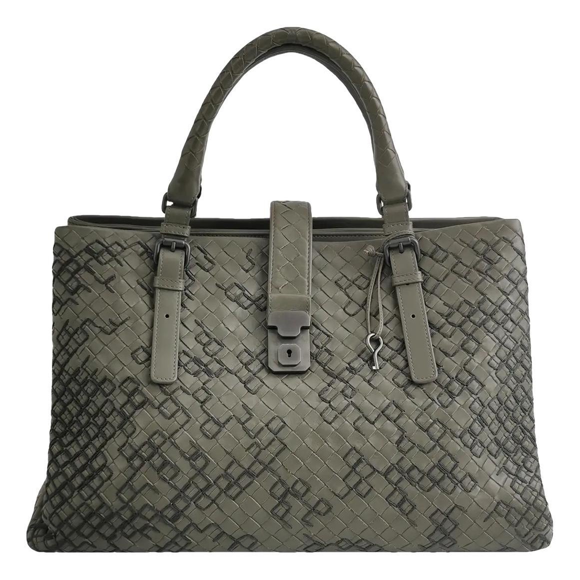 Roma leather handbag