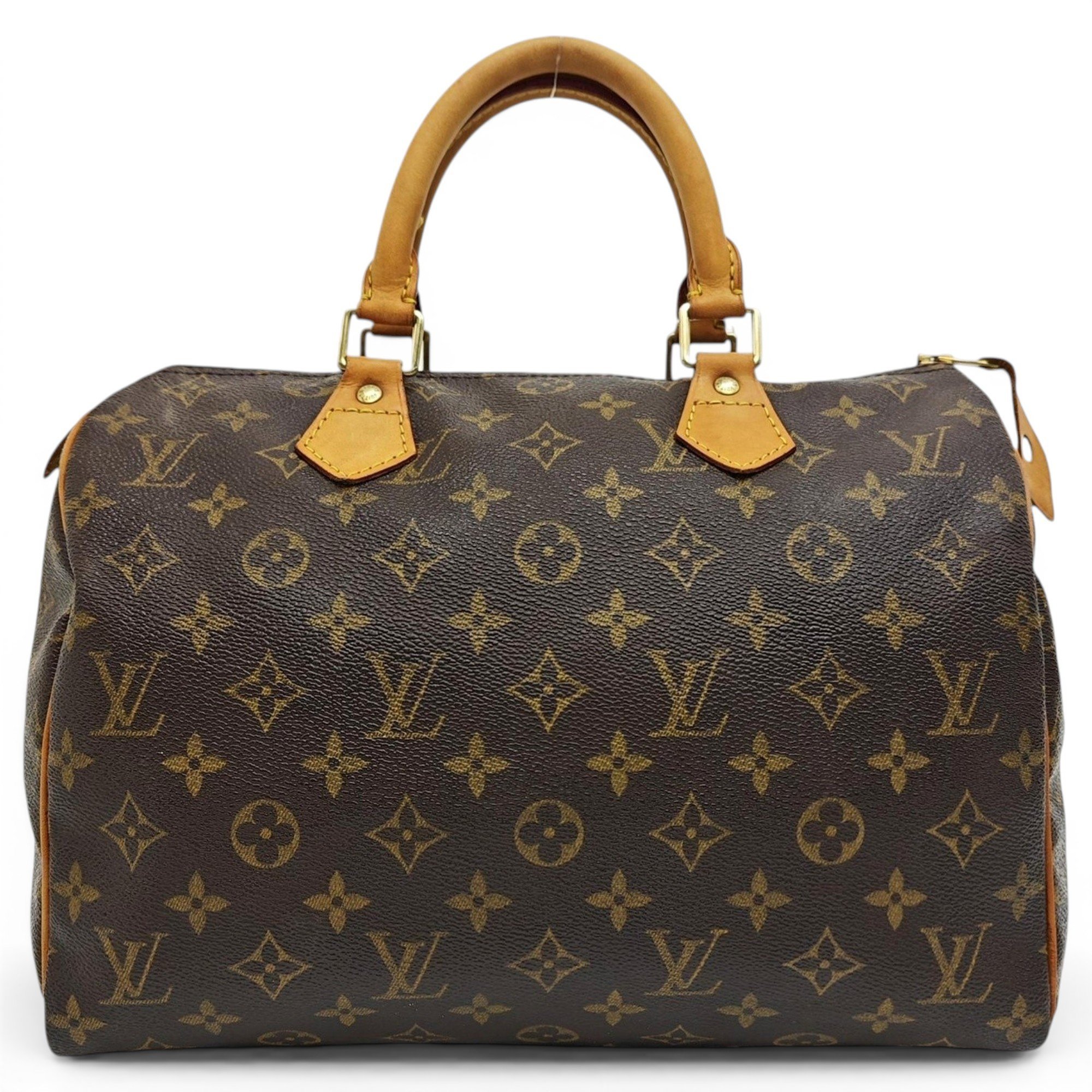 Nano Speedy / Mini HL leather handbag