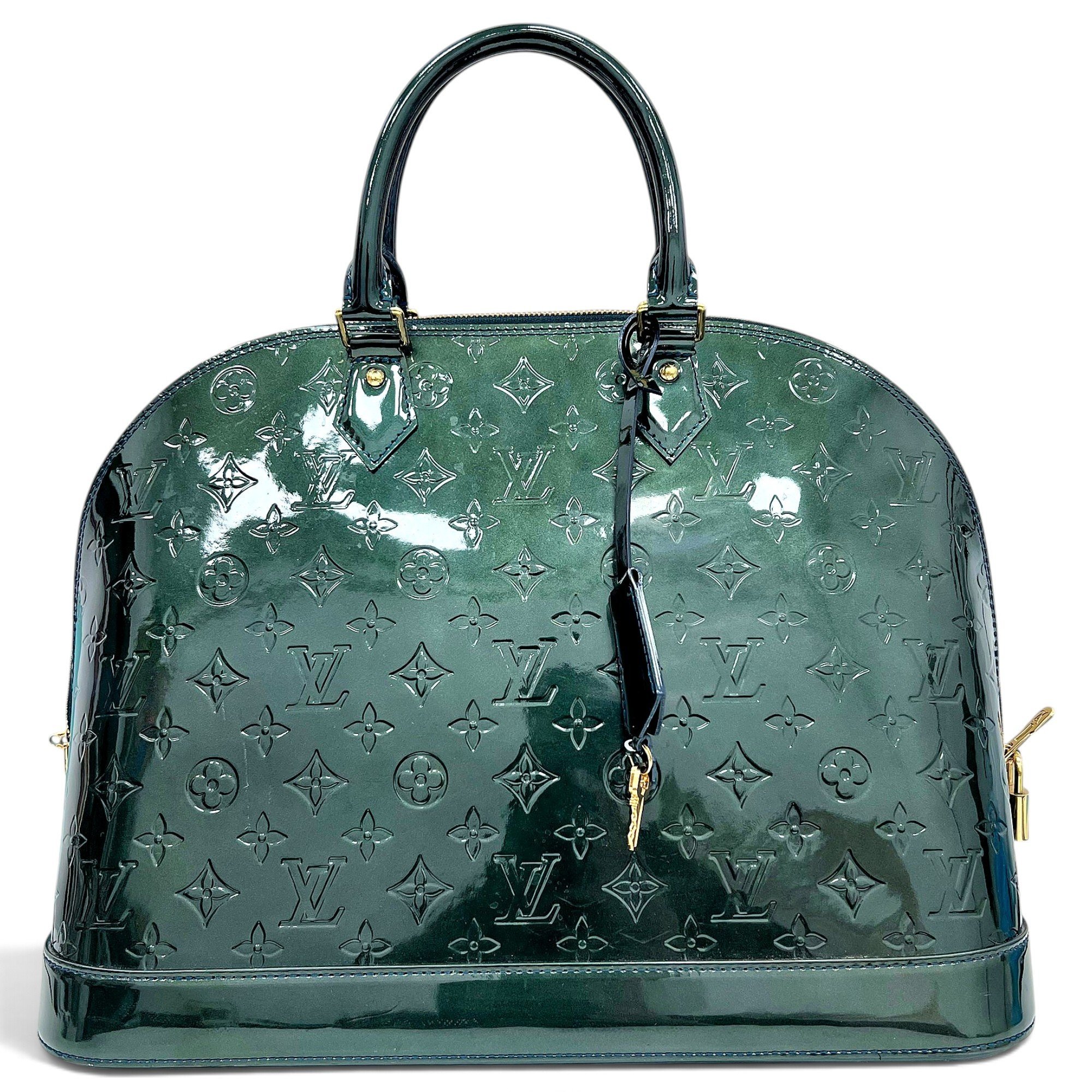 Alma patent leather handbag