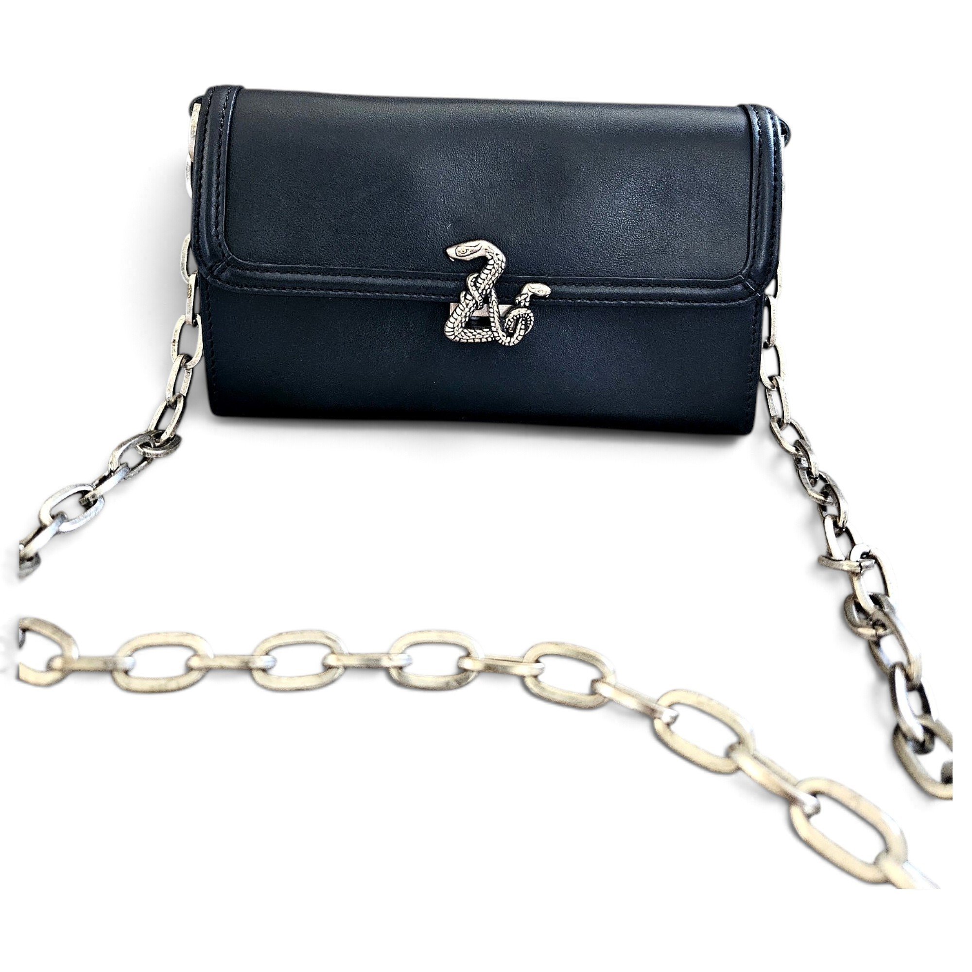 Leather crossbody bag