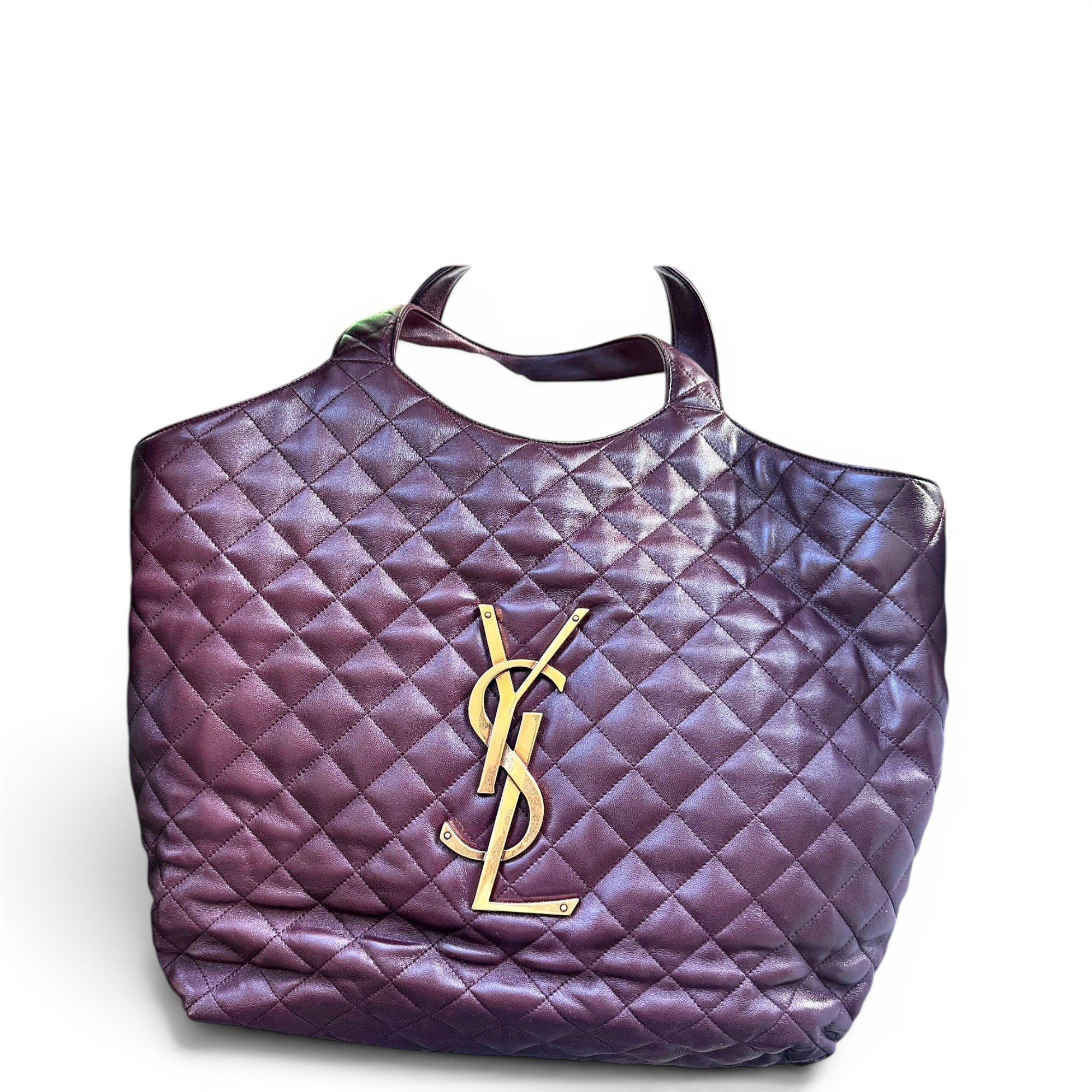 Icare leather tote