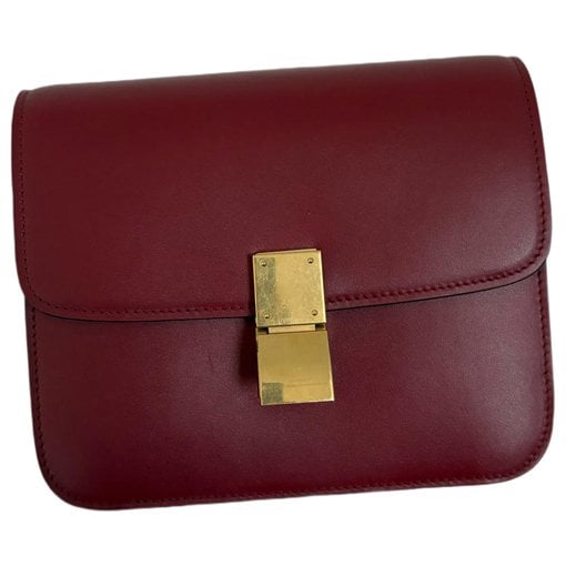 Classic leather crossbody bag