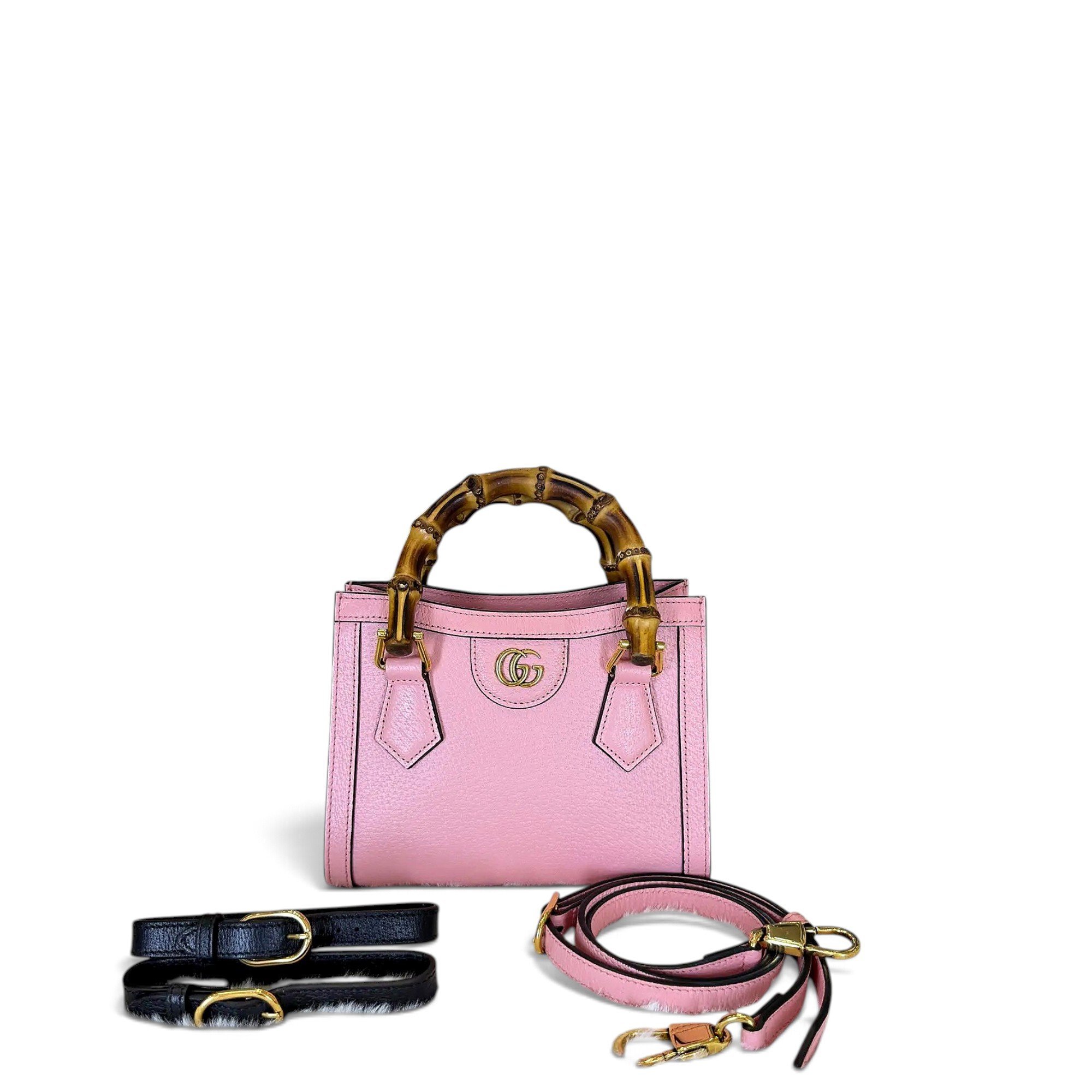 Diana Bamboo leather crossbody bag