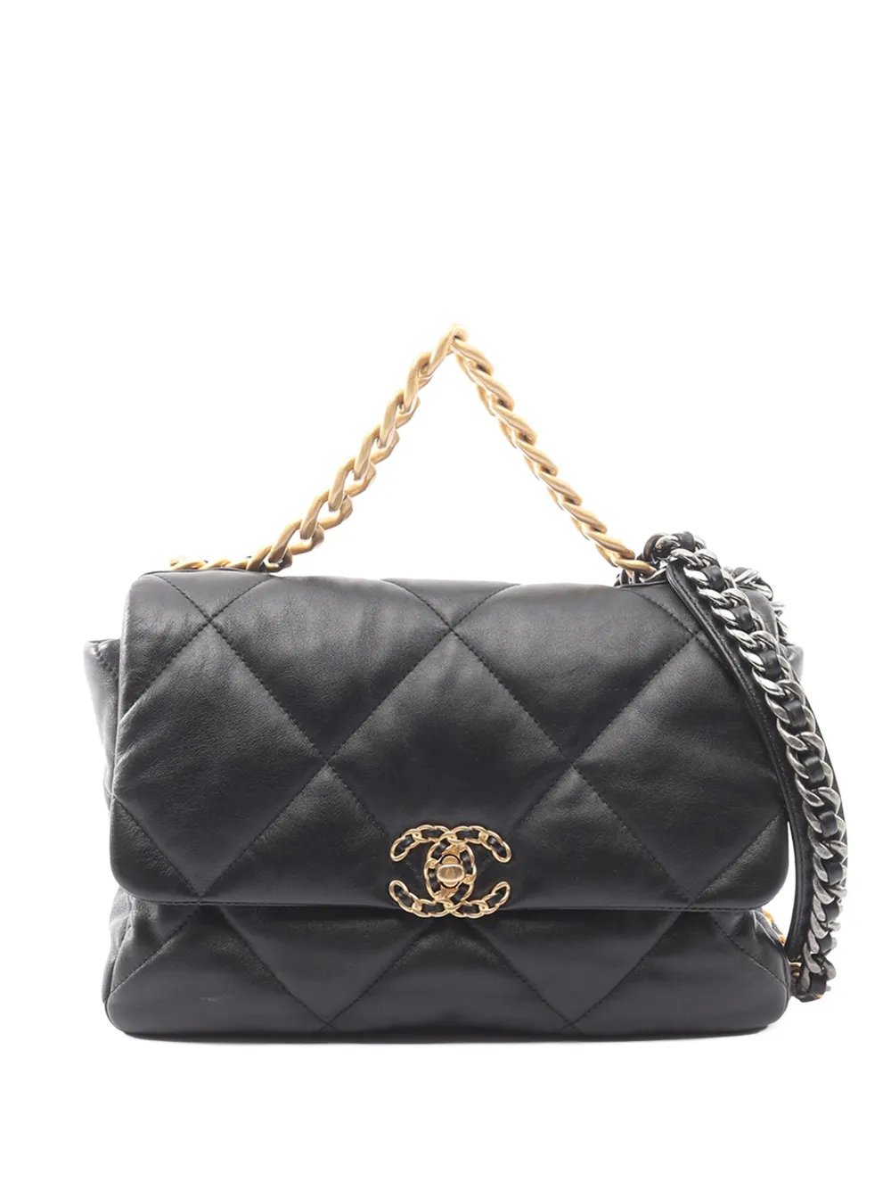 2021-2026 Large Lambskin 19 Flap satchel