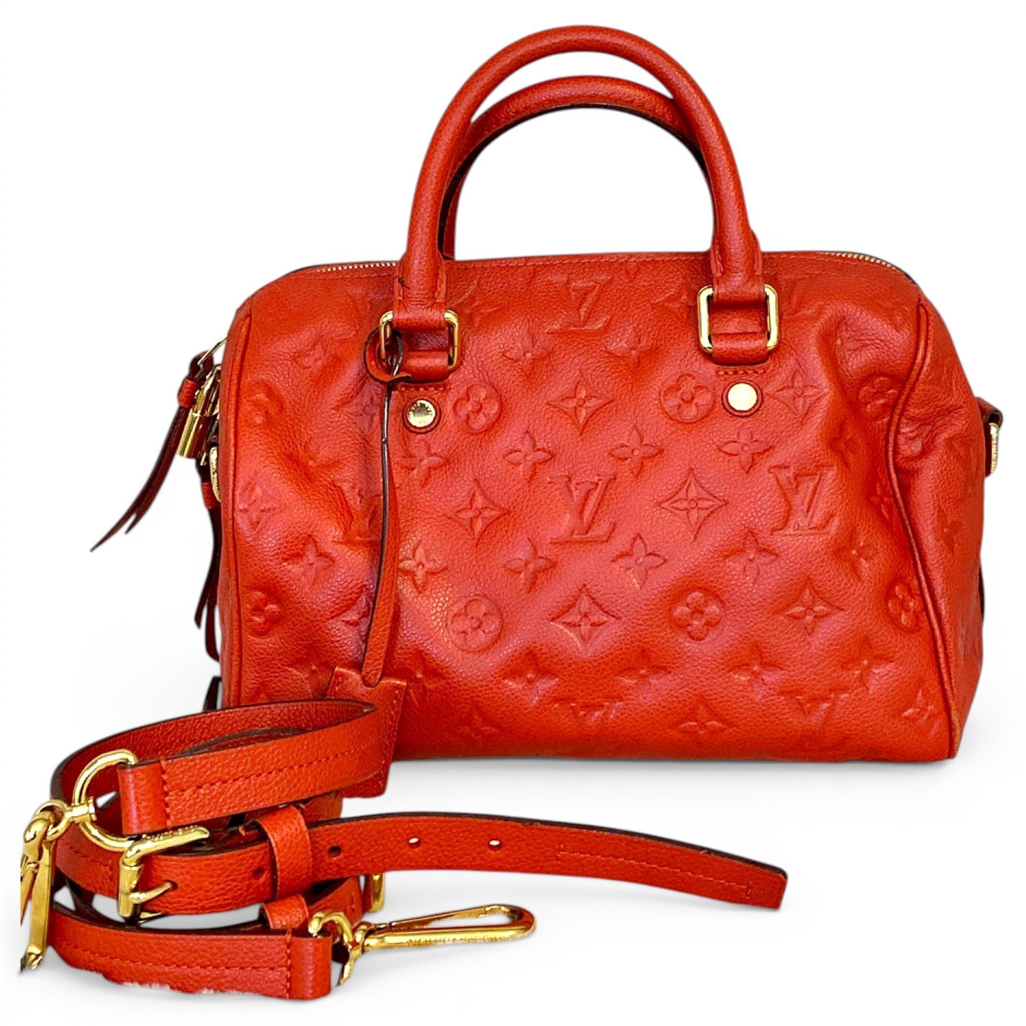Speedy Bandoulière leather handbag