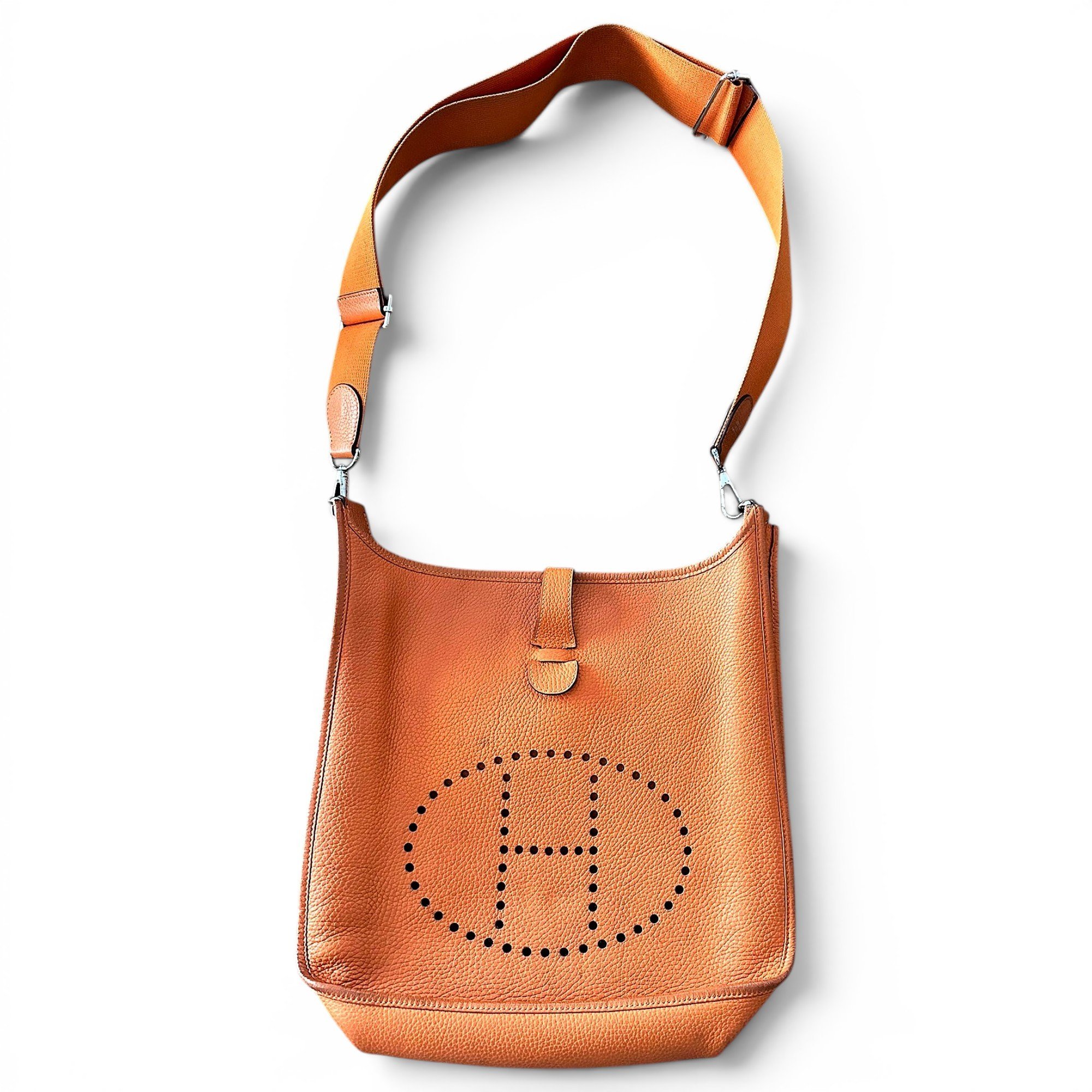 Evelyne leather crossbody bag