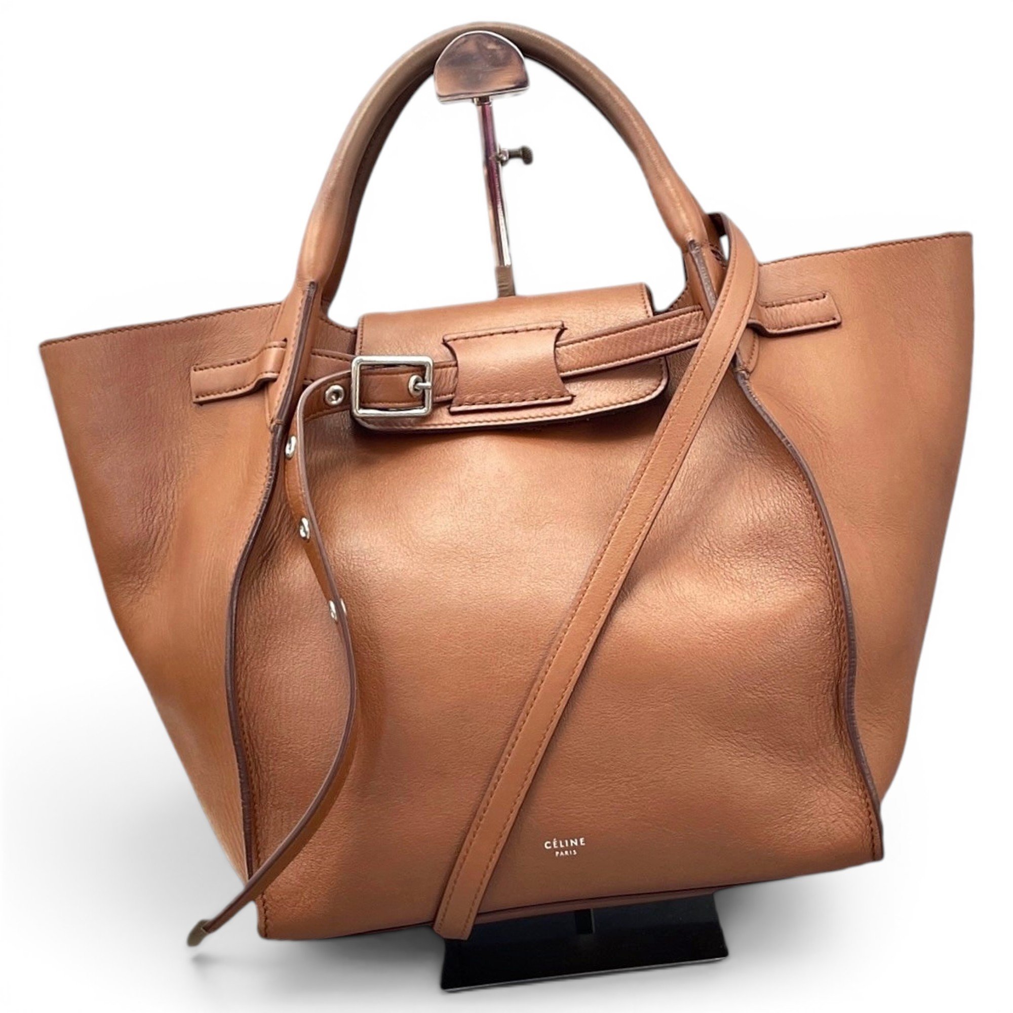 Big Bag leather handbag