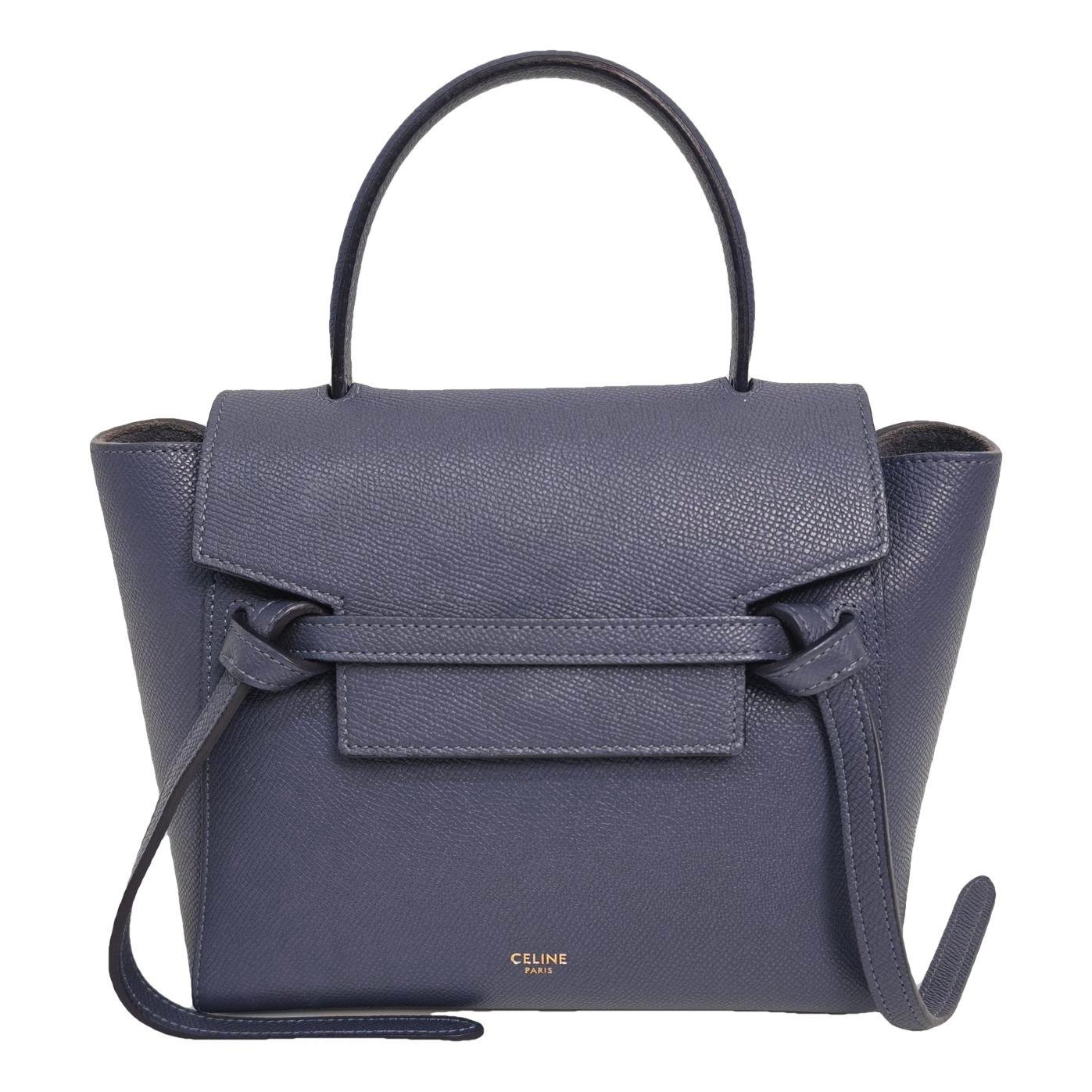 Belt leather handbag