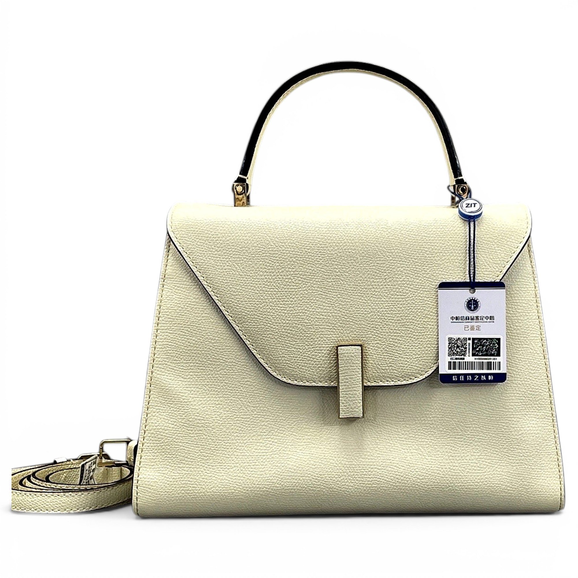 Valextra Iside leather handbag