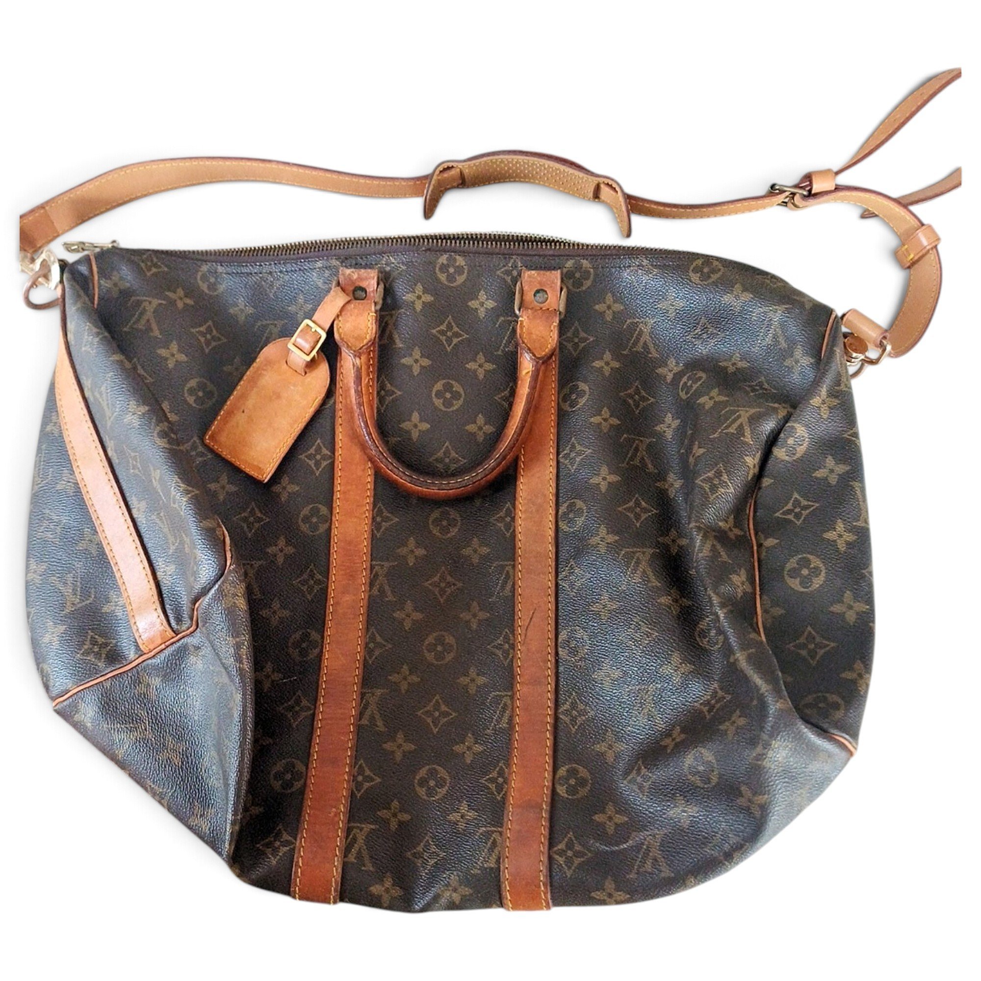 Keepall leather 48h bag