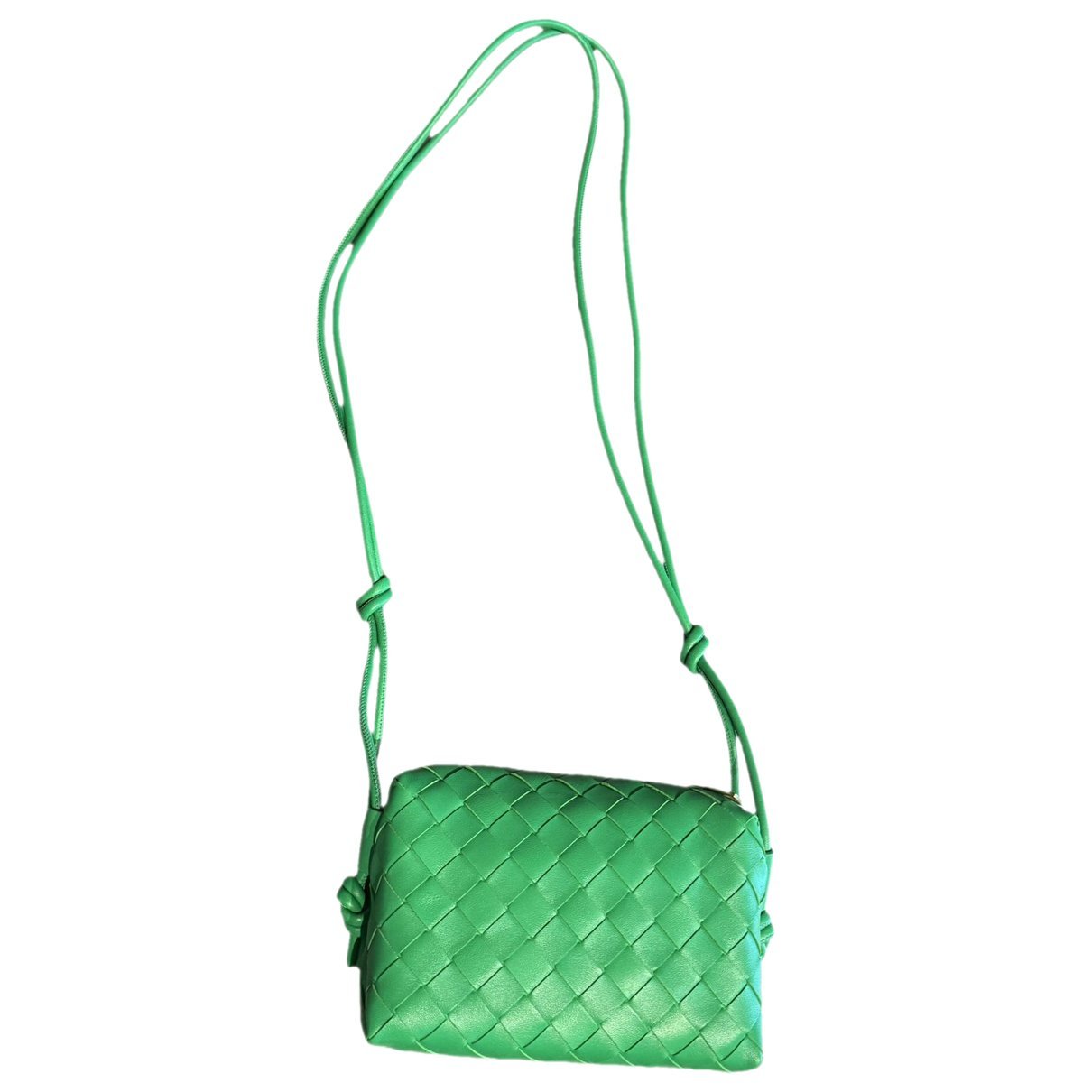 Loop leather crossbody bag
