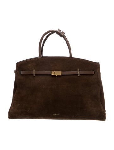 DeMellier Suede Top Handle Bag