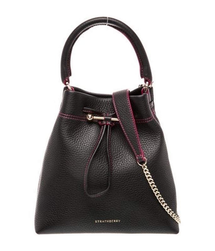 Strathberry Leather Top Handle Bag