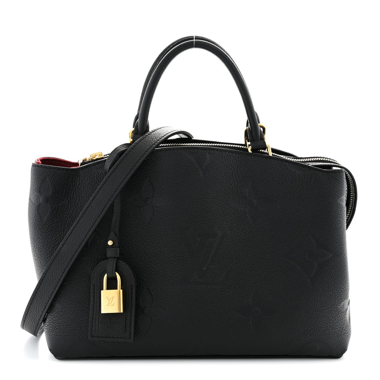 Louis Vuitton Louis Vuitton Empreinte Monogram Giant Petit Palais Black