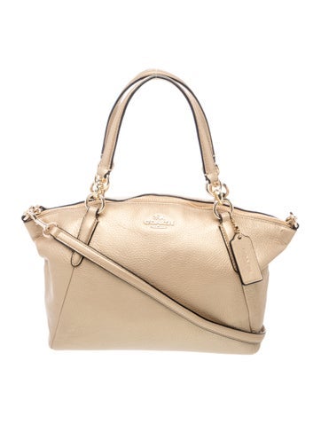 Leather Top Handle Bag