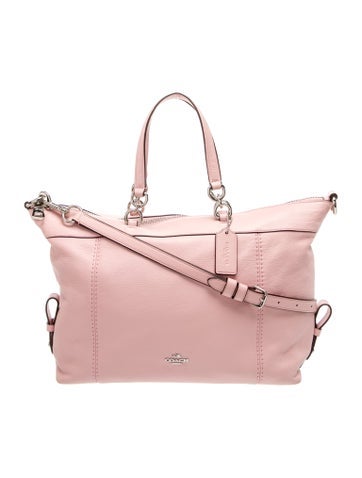 Leather Top Handle Bag