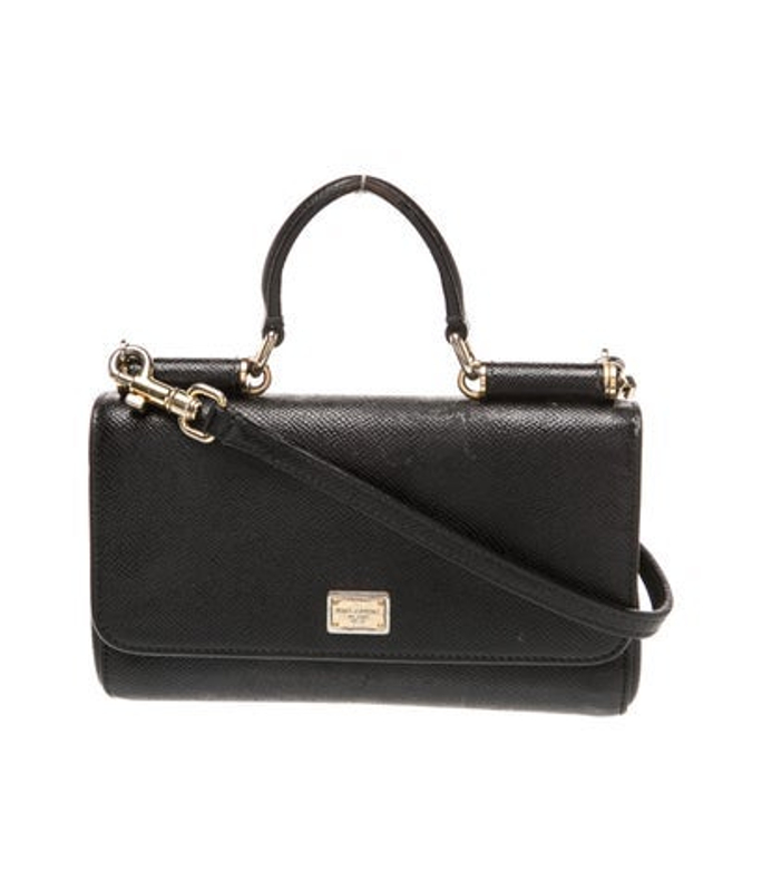 Dolce & Gabbana Gabbana Leather Top Handle Bag
