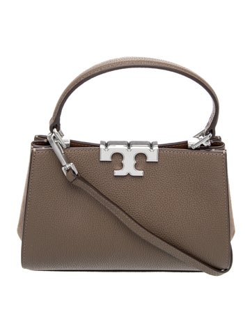 Leather Top Handle Bag