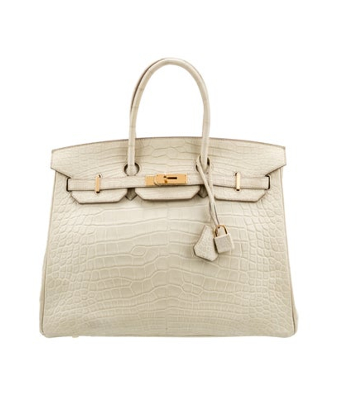 Hermes Matte Alligator Birkin 35