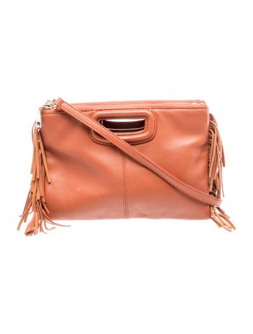 Maje Leather Crossbody Bag