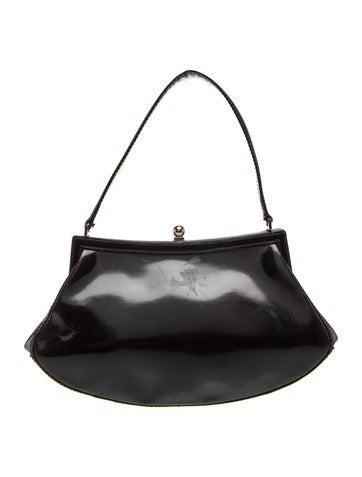 Moschino Leather Top Handle Bag Vintage