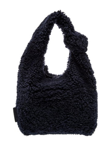 Loeffler Randall Shearling Top Handle Bag
