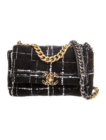 Medium Tweed 19 Flap Bag