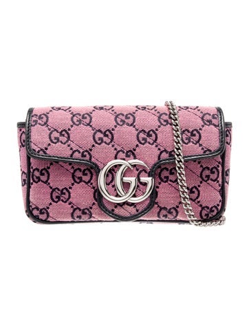 GG Canvas Marmont Super Mini