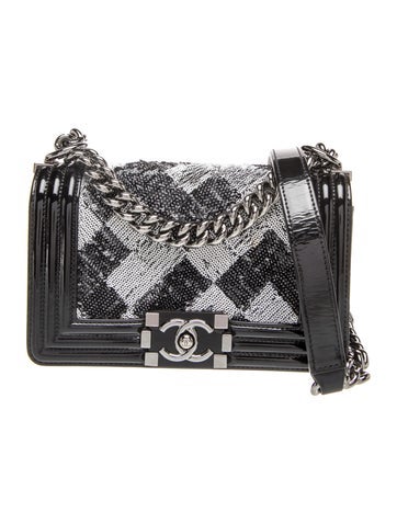 Small Sequin Boy Bag