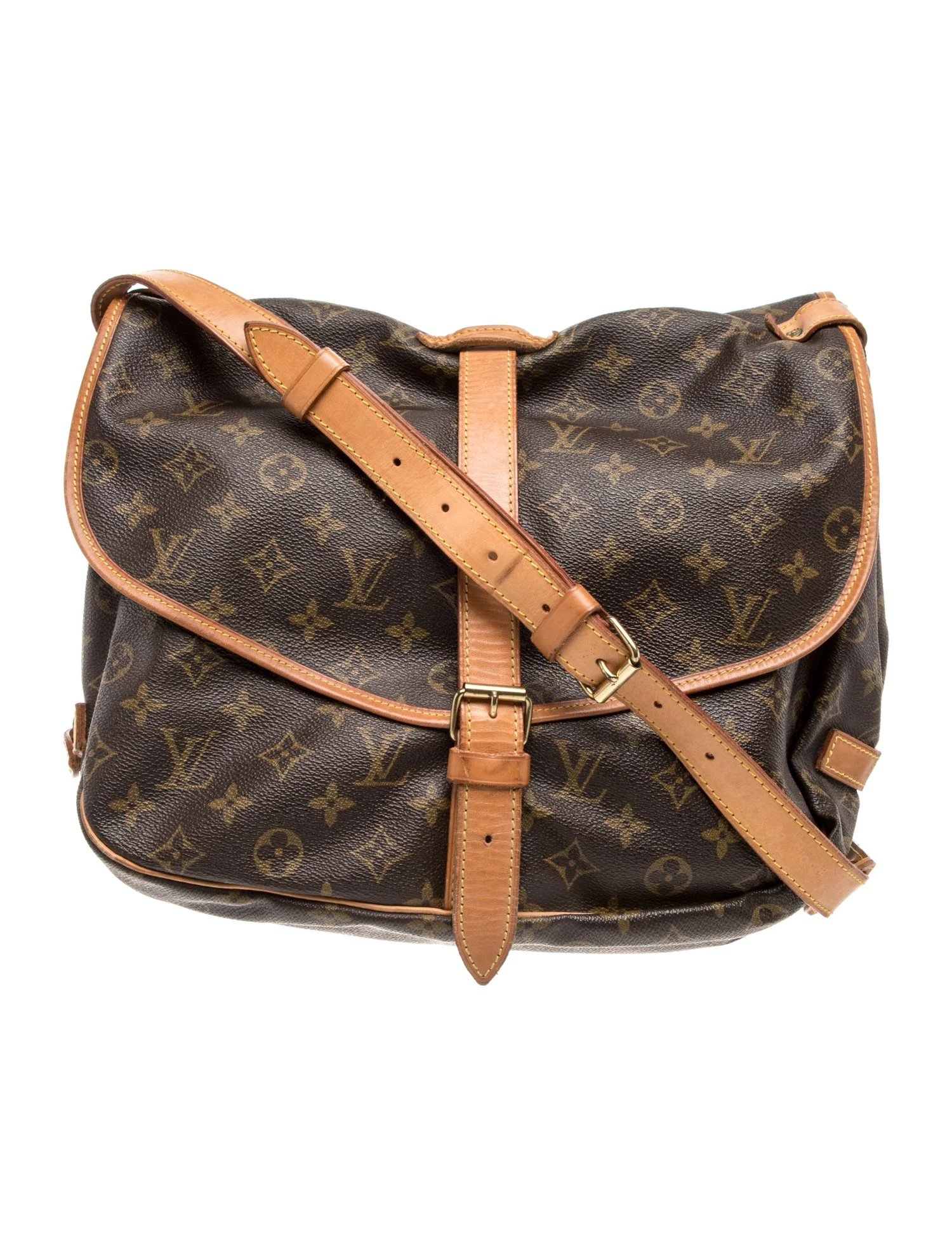 LV Monogram Saumur GM Vintage