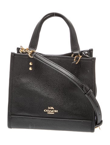 Leather Top Handle Bag