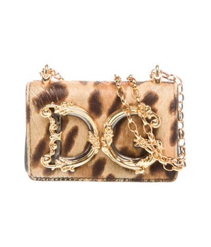 Dolce & Gabbana Gabbana Ponyhair Dg Girls Micro