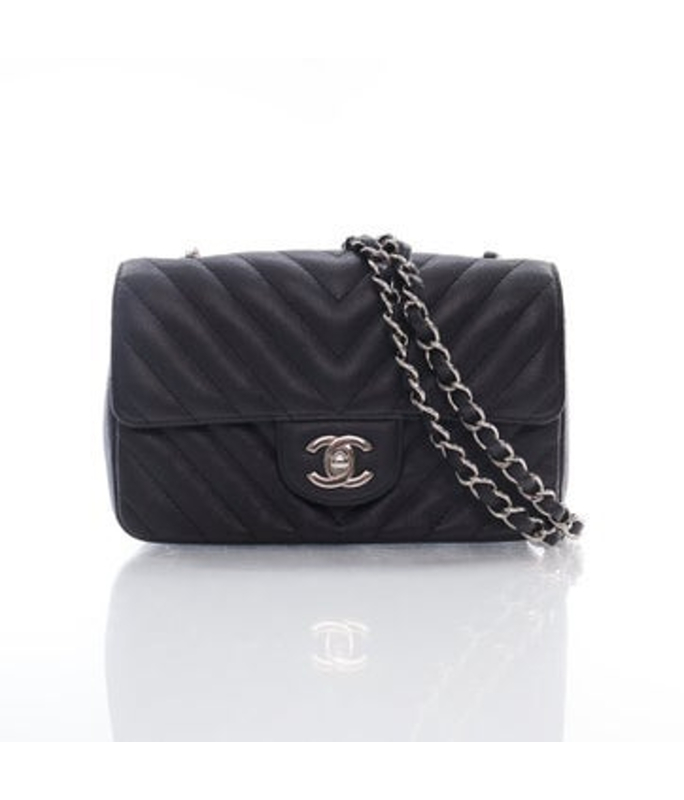 Chanel Interlocking Cc Classic Flap Bag Mini