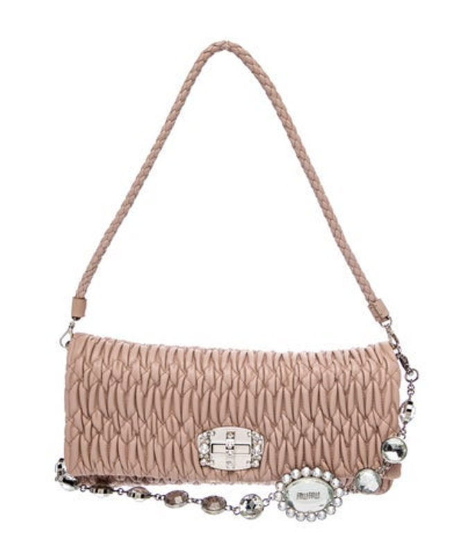 Miu Miu Miu Leather Matelasse