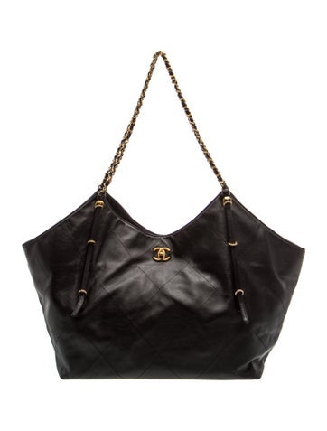 Leather Coco Shopping Tote
